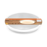 Runde LED Deckenleuchte Sensor Metall Weiß 3000K OSRAM