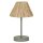 Tischlampe Grün Bast E27 S33 cm modern Design OSRAM
