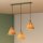 Pendelleuchte Grün Bast E27 L:84,5 cm modern OSRAM