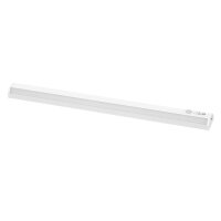 LED Akku Wandlampe Bewegungsmelder Wei&szlig; Alu 4000K...