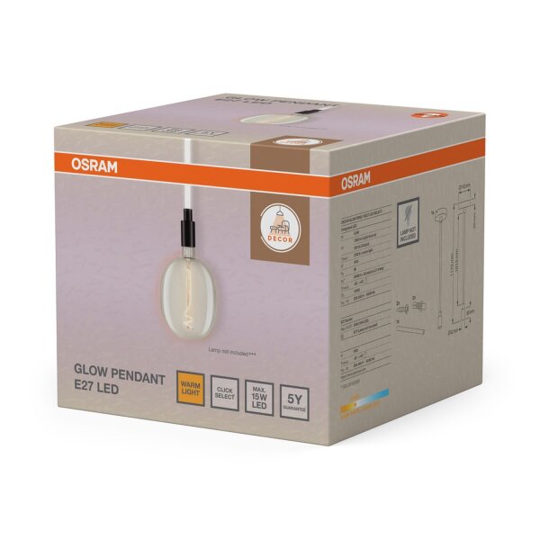 Deckenlampe verstellbar Schwarz Stahl E27 Ø14 cm OSRAM