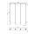 Pendelleuchte Beige Stahl E27 L:95 cm modern OSRAM