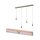Pendelleuchte Beige Stahl E27 L:95 cm modern OSRAM