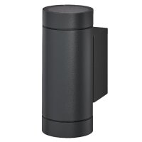 Wandleuchte Up Down Alu IP65 GU10 H:15,8 cm OSRAM