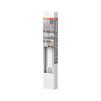 LED Deckenleuchte Sensor Weiß Alu 4000 K B:44,5cm...