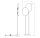 Stehleuchte Schwarz Rattan E27 H:170 cm OSRAM