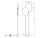 Stehleuchte Schwarz Rattan E27 H:170 cm OSRAM