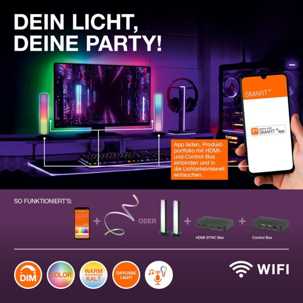 LED Deckenlampe dimmbar Smart+ TW Weiß 2700-6500K OSRAM