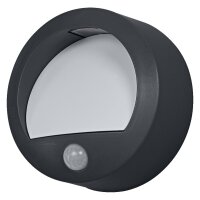 LED Akku Wandleuchte Sensor Metall 3000 K IP44 OSRAM