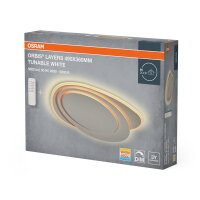 LED Deckenleuchte dimmbar CCT Weiß 2600-6000K OSRAM
