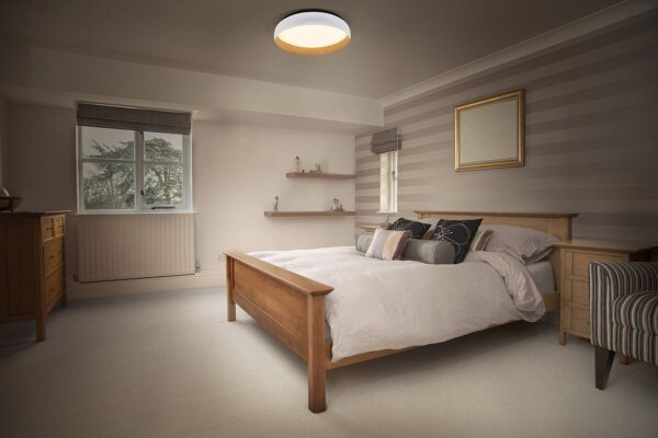 LED Deckenleuchte Click-DIM Metall Weiß 3000K OSRAM