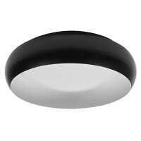 LED Deckenlampe Click-DIM Schwarz 3000K &Oslash;30cm OSRAM