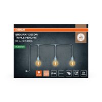 Pendelleuchte Blau Silikon IP44 E27 L:700 cm OSRAM