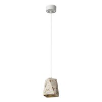 Hängelampe Beige Terrazzo E27 Ø15 cm wohnlich...