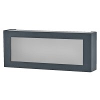 LED Wandleuchte Alu 3000 K IP54 B:26,7 cm OSRAM