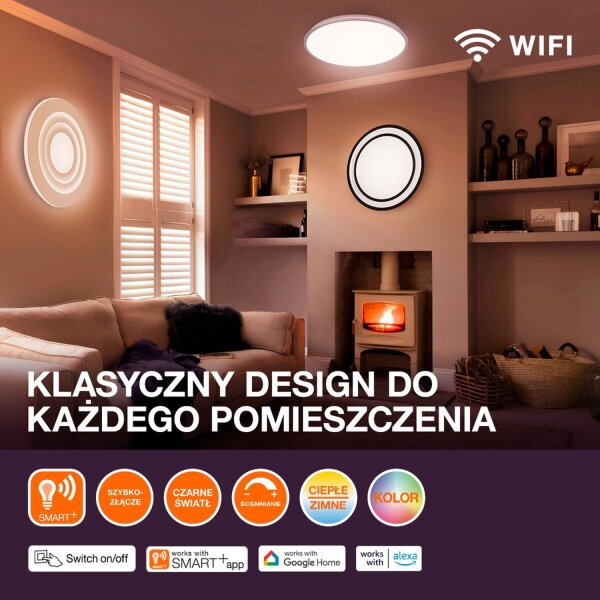 LED Deckenleuchte dimmbar Smart+ TW 3000-6500K OSRAM
