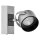 LED Wandspot schwenkbar Silber Stahl 3000 K OSRAM