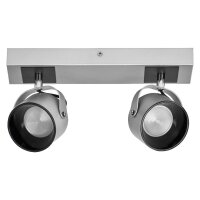 LED Deckenstrahler Stahl verstellbar 3000 K OSRAM