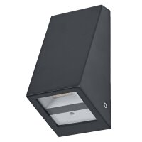 LED Akku Wandlampe Sensor Edelstahl 3000 K IP44 OSRAM