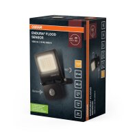 LED Außenstrahler Bewegungsmelder Alu 3000 K IP44...
