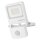 LED Außenstrahler Alu Glas Weiß Sensor 3000K IP44 OSRAM
