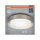 Deckenleuchte Glas Stahl Nickel E27 Ø29 cm modern OSRAM