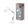 Tischleuchte verstellbar Weiß Metall E27 H:40cm OSRAM