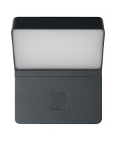 LED Wandleuchte Sensor Alu 3000 K IP44 B:17,6 cm OSRAM