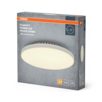 LED Deckenleuchte Weiß Alu Metall 3000K...