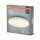 LED Deckenleuchte Weiß Alu Metall 3000K Ø30cm OSRAM