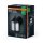 Wandleuchte Schwarz Alu IP23 E27 H:22,5cm Laterne OSRAM