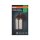 Wandlampe Alu Glas Laterne IP23 E27 H:29,3 cm OSRAM