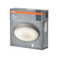 LED Deckenlampe Click-CCT CCT Wei&szlig; Alu &Oslash;31cm...