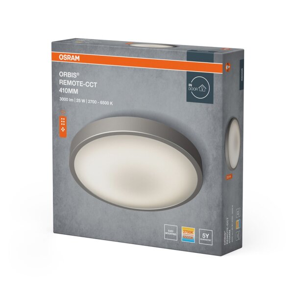 LED Deckenlampe dimmbar CCT Weiß 2700-6500K rund OSRAM