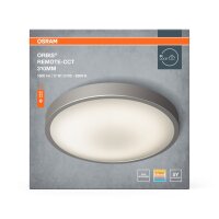 LED Deckenlampe dimmbar CCT Weiß Alu 2700-6500K OSRAM
