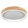 LED Deckenleuchte Click-DIM Weiß Holz 3000K Ø41cm OSRAM