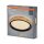 LED Deckenleuchte Schwarz Holz Click-DIM 3000K OSRAM