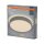 LED Deckenleuchte Click-DIM Grau Stoff 3000K rund OSRAM