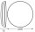 LED Deckenleuchte Metall 3000K IP44 B:38,5cm rund OSRAM