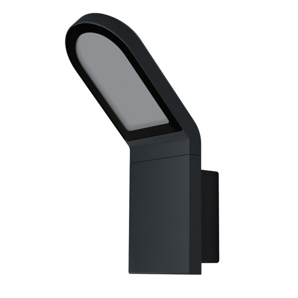 LED Wandleuchte Dunkelgrau Alu 3000 K IP44 OSRAM