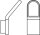 LED Wandleuchte Dunkelgrau Alu 3000 K IP44 OSRAM