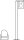 Wegeleuchte Aluminium Glas Grau IP44 E27 H:80 cm OSRAM