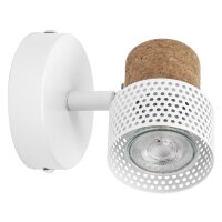Wandleuchte flexibel Kork GU10 H:10,1 cm OSRAM