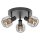 Deckenleuchte flexibel Schwarz Stahl E14 Ø36,5 cm OSRAM