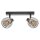 Deckenspot verstellbar Schwarz Glas E14 L:38,5 cm OSRAM