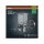 Wandleuchte Sensor Glas Edelstahl IP44 E27 H:21,2 cm