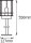 Wegeleuchte Edelstahl Glas IP44 E27 H:55cm Garten OSRAM