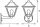 Wandlampe Sensor Schwarz-Gold Alu IP44 E27 Laterne