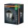 Wandlaterne Schwarz Alu Glas IP44 E27 H:26 cm OSRAM