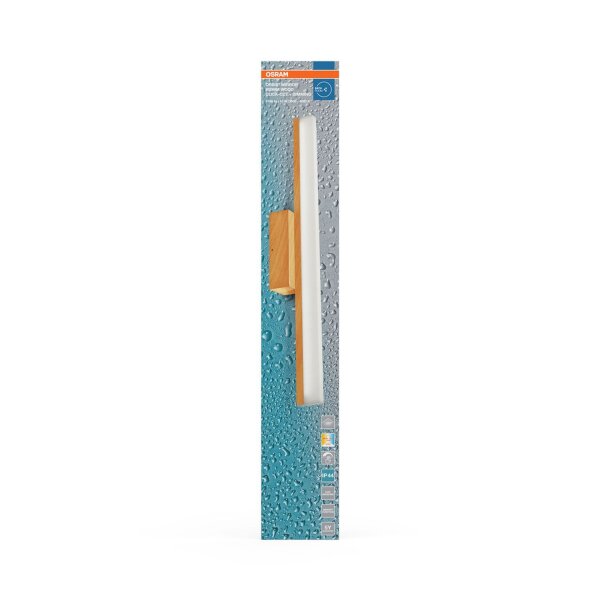 LED Spiegelleuchte dimmbar Touch CCT Alu IP44 OSRAM